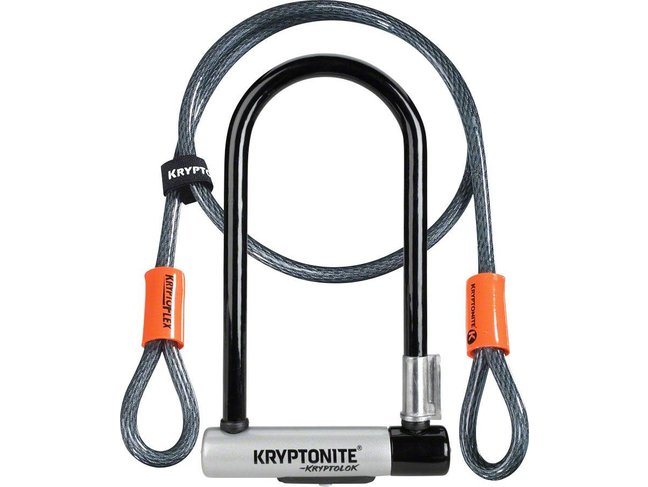 KRYPTONITE ESSENTIAL - KRYPTOLOK STD & FLEX CABLE 4