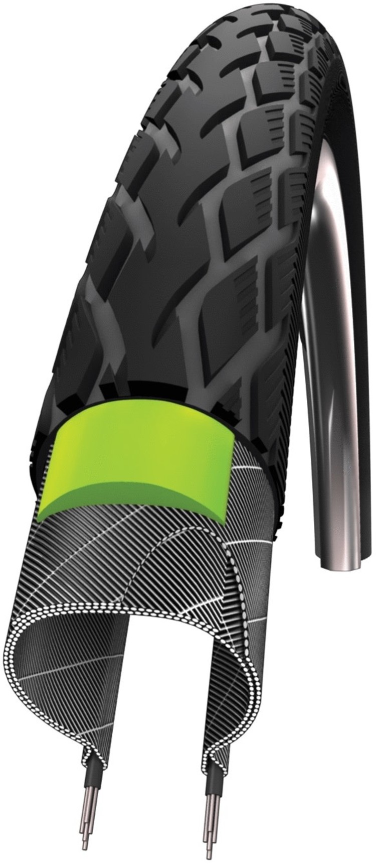 SCHWALBE SWB MARATHON RF 27x1-1/4W