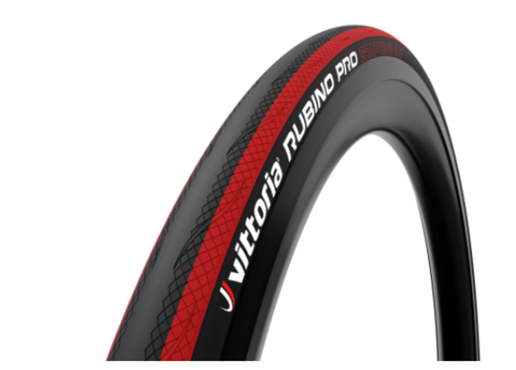 VITTORIA PNEU RUBINO PRO G2.0  700 x 25 NOIR/ ROUGE
