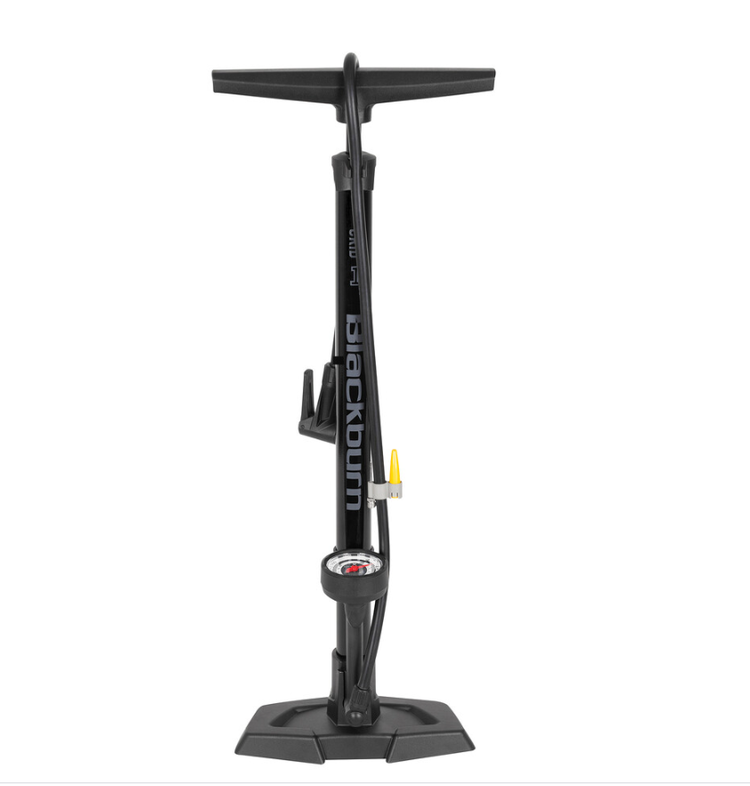 BLACKBURN GRID 1 FLOOR PUMP BLK