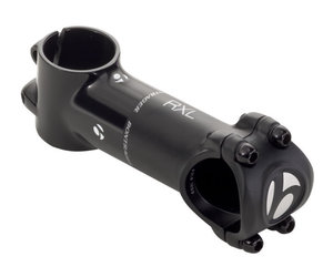 BONTRAGER RSL ステム 80mm 7° Bontrager 80mm Stem - ±7° - Alloy - 31.8mm - Black - Road