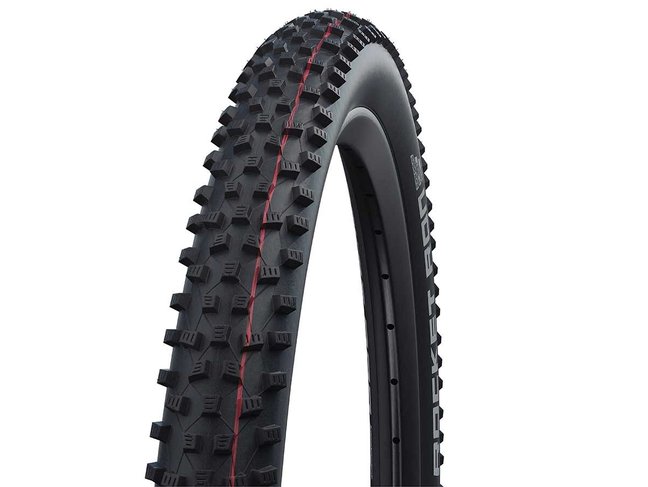 SCHWALBE Pneu Schwalbe Rocket Ron Addix 29''x2.25, Folding, Tubeless Ready, Addix Speedgrip, Super Ground, TL Easy, 67TPI Noir