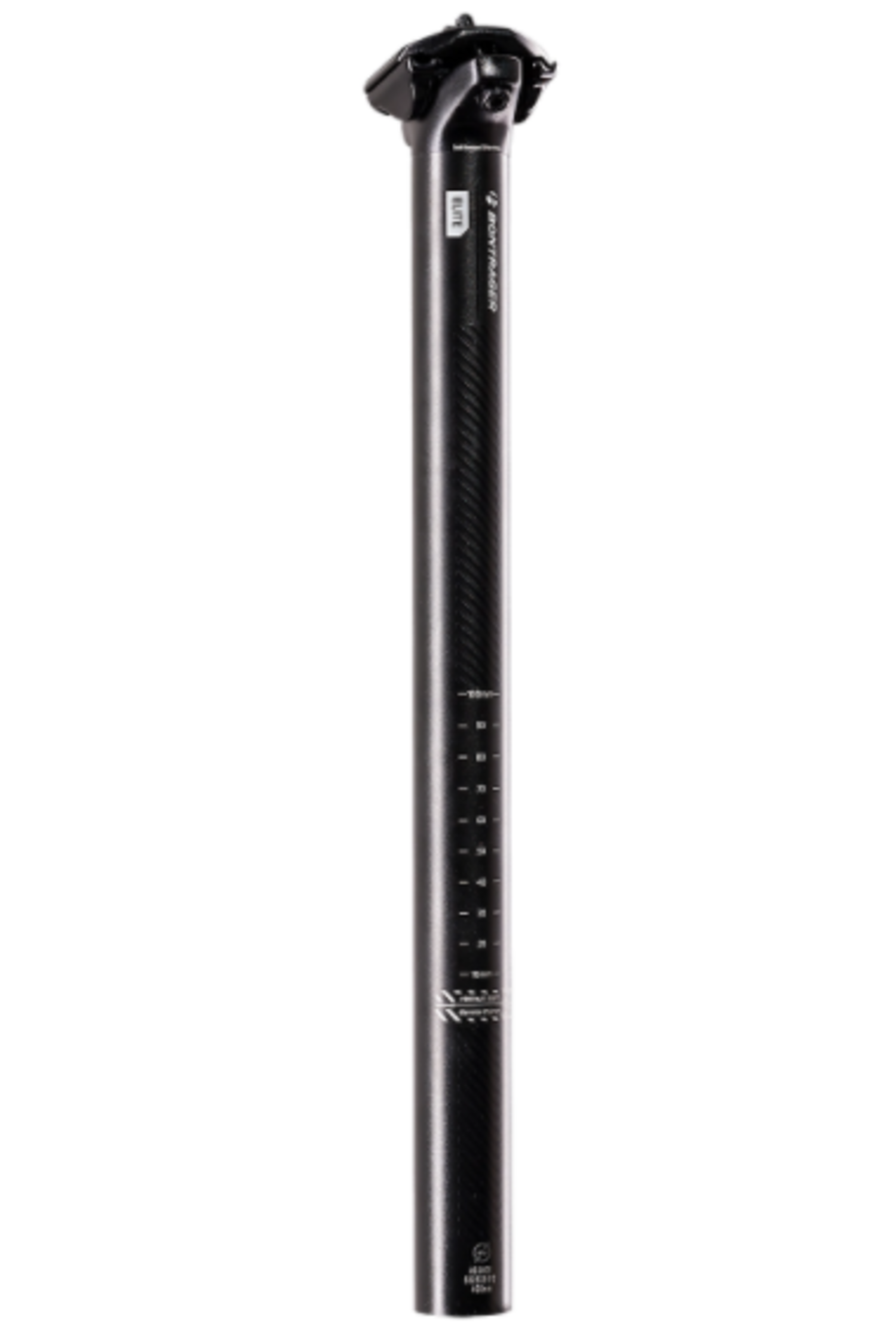 Tige De Selle Bontrager Micro-ajustable En Carbone - Diamètre 27.2mm - Pour Vélo De Route - Neuf Ancien Stock (déballée)