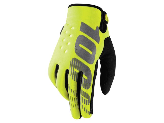 1 Ride 100% Brisker Cold Weather XL Yellow