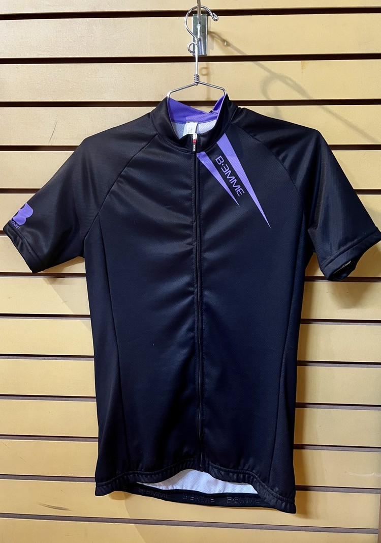 BIEMME Maillot Biemme Femmes Maglia Manica Item Noir Large