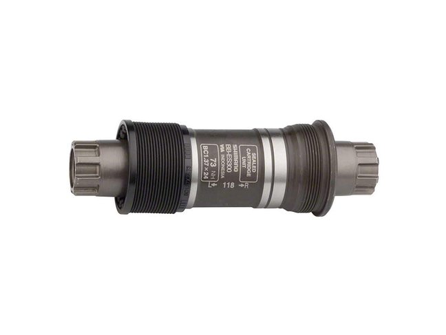 SHIMANO Shimano, EBBES300B21, BB-ES300, Octalink, Boîtier: 68mm, Axe: 121mm, Acier, Argent