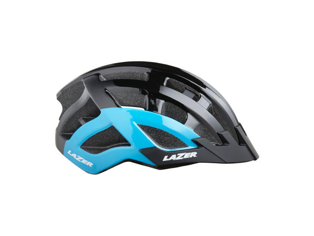 Lazer LAZER COMPACT BLACK AND BLUE DLX HELMET