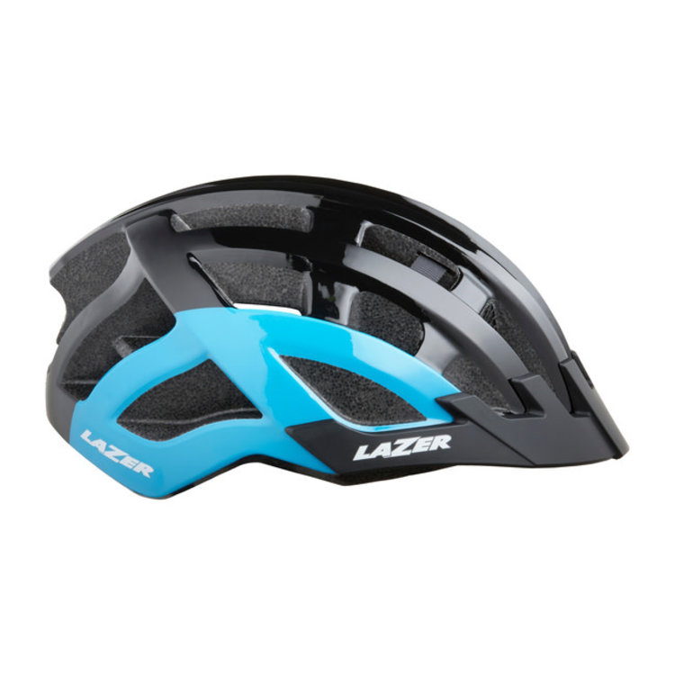 Lazer LAZER COMPACT BLACK AND BLUE DLX HELMET