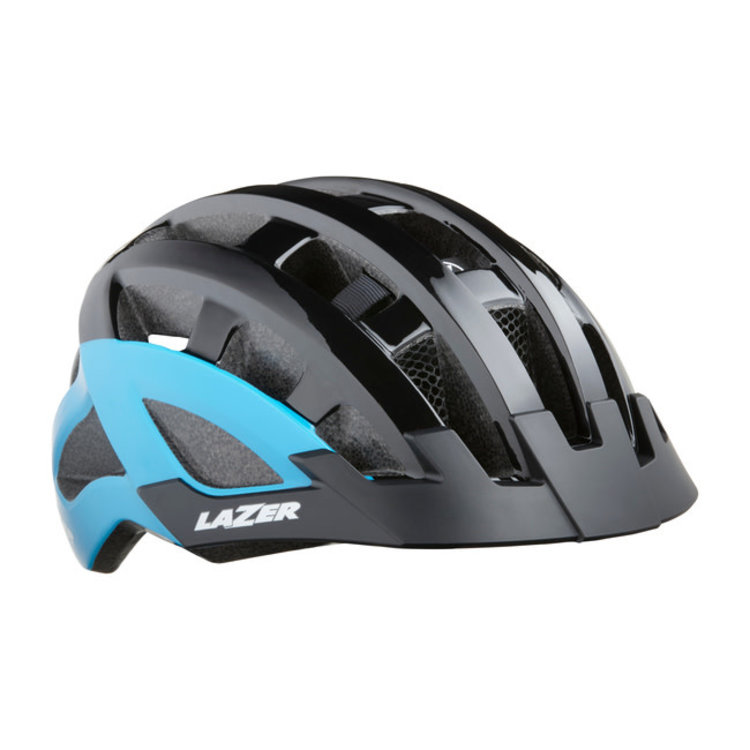 Lazer LAZER COMPACT BLACK AND BLUE DLX HELMET