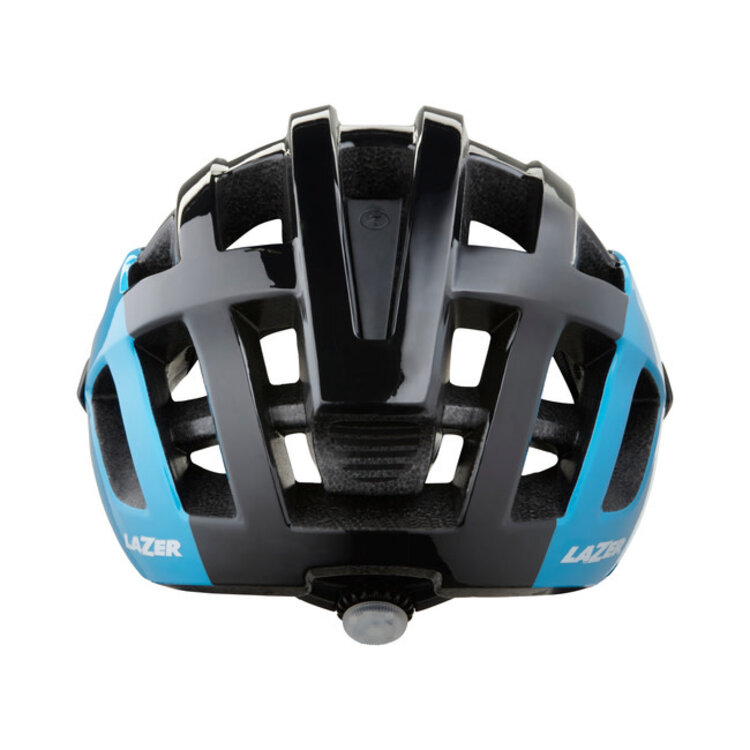 Lazer LAZER COMPACT BLACK AND BLUE DLX HELMET