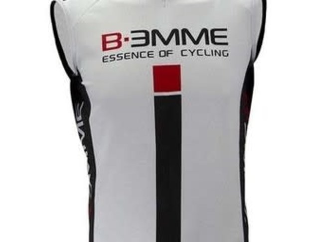 BIEMME Maillot BIEMME Identity pour Hommes Noir-Rouge L