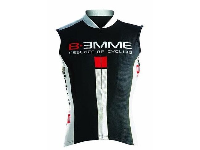 BIEMME Maillot BIEMME Identity pour Hommes Blanc-Rouge 2XL