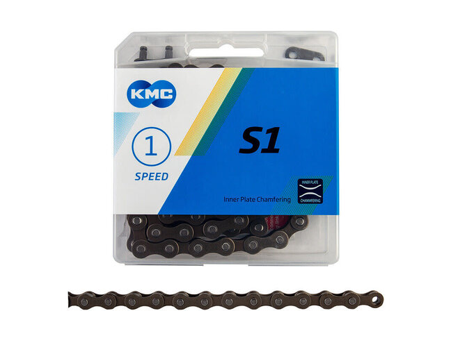 KMC KMC S1  / SINGLE SPEED CHAÎNE  Brown