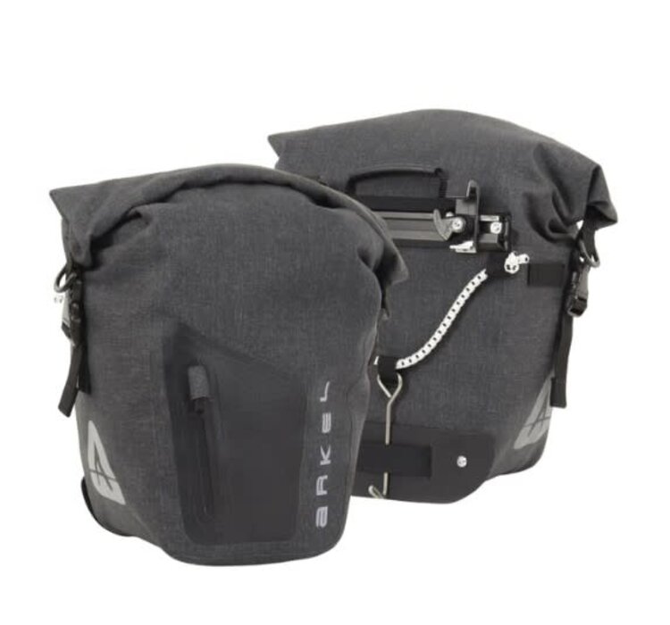 ARKEL Sacoche Arkel Orca 25 (paire) 25 L Gris