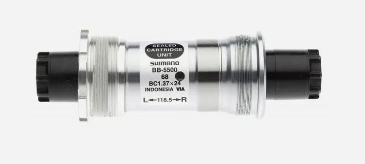 SHIMANO BOTTOM BRACKET, 105 BB-5500 BSA 68-118.5MM - OCTALINK