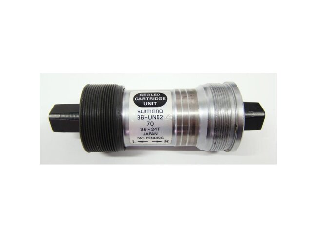 SHIMANO Jeux de Pédalier Shimano ITALIEN 36 X 24 / BB-UN52  70 X 113