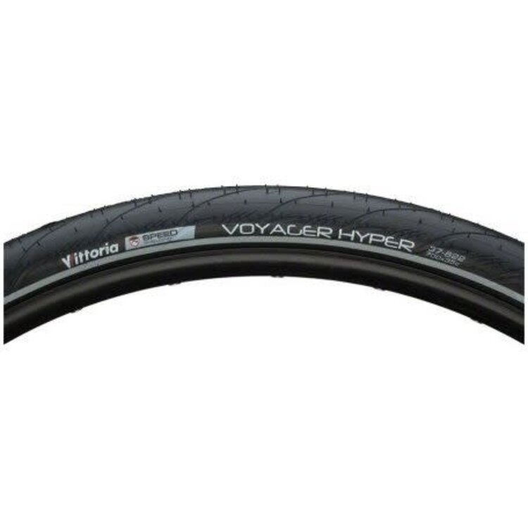 VITTORIA Vittoria Voyager Hyper 700 X 37 folding Tire Black reflective