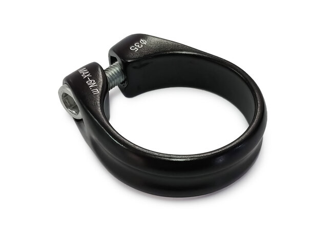 DAMCO Collet de Tige de Selle 35mm Noir