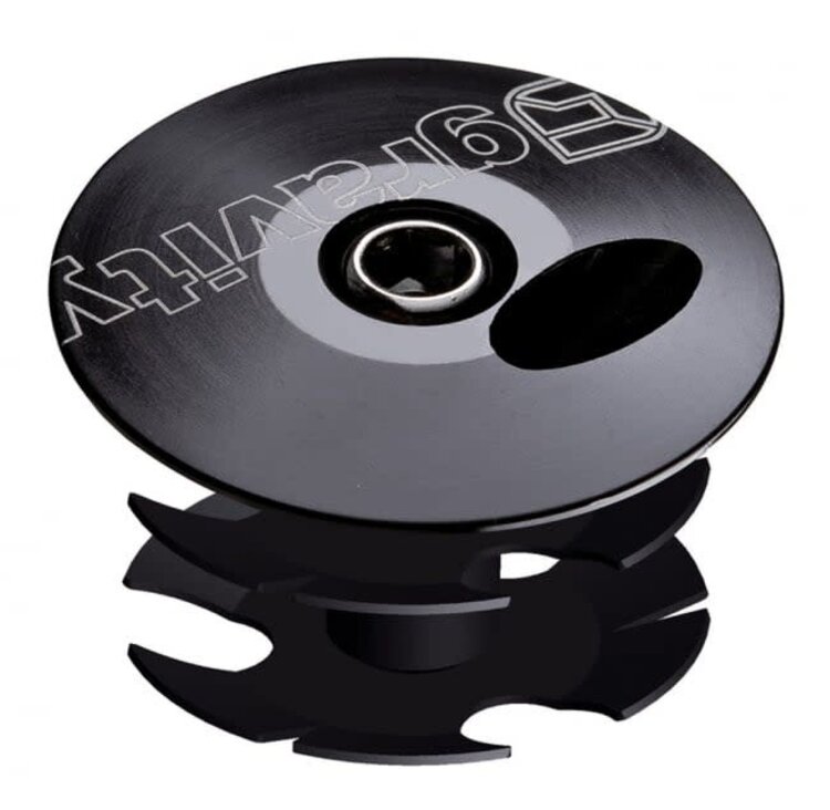 GRAVITY GRAVITY TOP CAP & STAR ASSEMBLY 1 1/8 FOR THROUGH CABLE