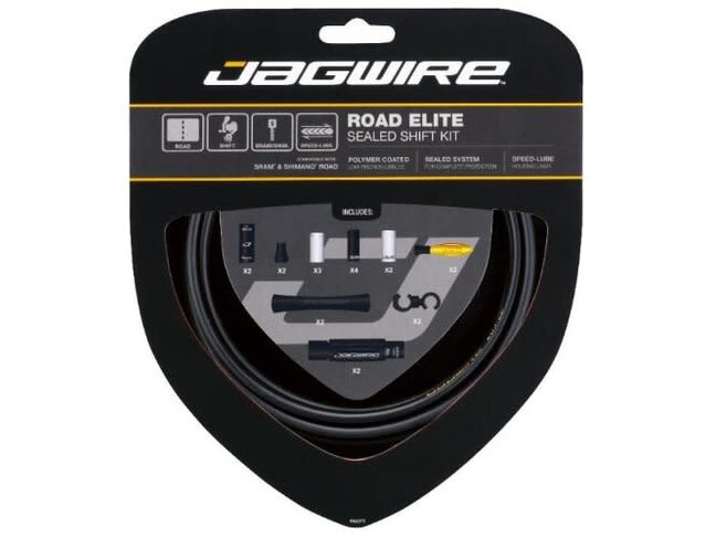 Jagwire Ensemble Complet de Câblage de Vitesses Compatible SRAM & Shimano