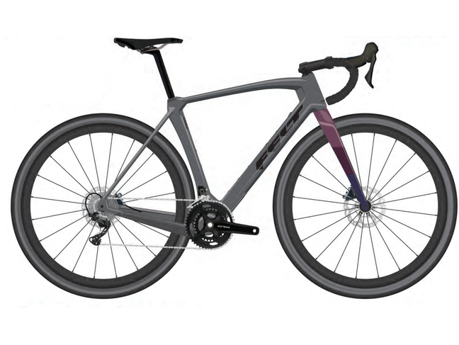 Felt Bicycles FELT BREED ADVANCED GRX  610/RX820 2X12 LAVA SMOKE 54CM