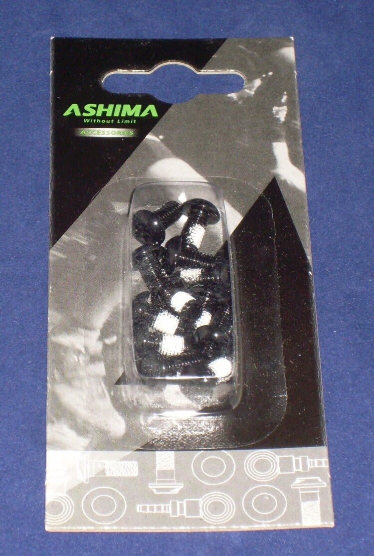 ASHIMA ASHIMA M5X10 Disc Rotor Bolts 12pcs