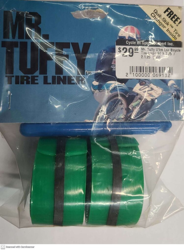 MR. Tuffy Mr. Tuffy Bicycle Tire Liner, 20 X 1.75  / 2.1.25  (Pair)