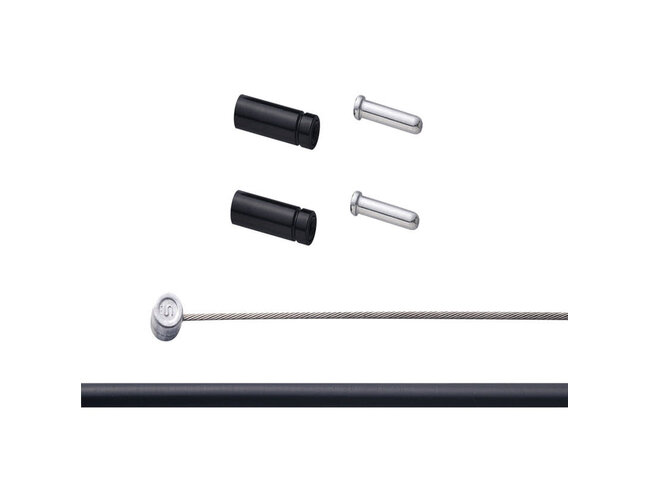 SHIMANO JEU COMPLET DE CABLES DE FREIN VTT SHIMANO EN ACIER INOXYDABLE