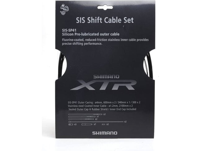 SHIMANO Jeu de câbles de changement de vitesse SHIMANO XTR