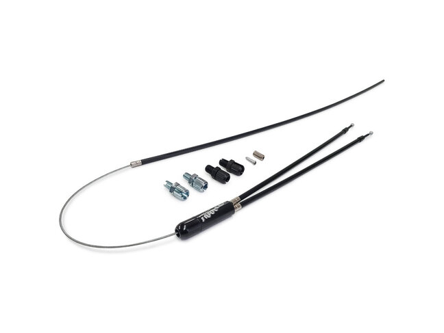 DAMCO DOUBLE ROTOR & CABLE POUR BMX  (LOWER CABLE)