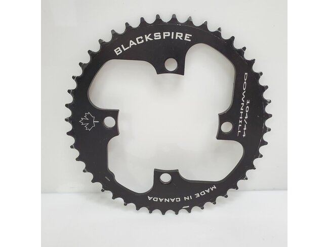 BLACKSPIRE PLATEAU DH BLACKSPIRE SUPER COMPONENTS 104/48T 8-9-10 SPD