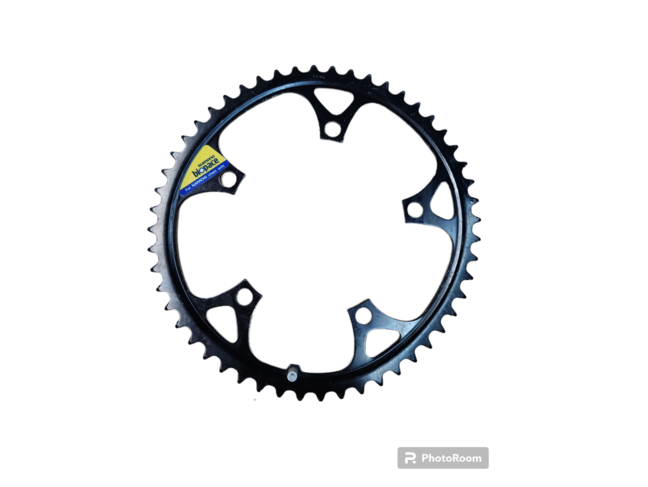 SHIMANO Plateau Shimano Biopace 52t 130 BCD Noir (Rétro)