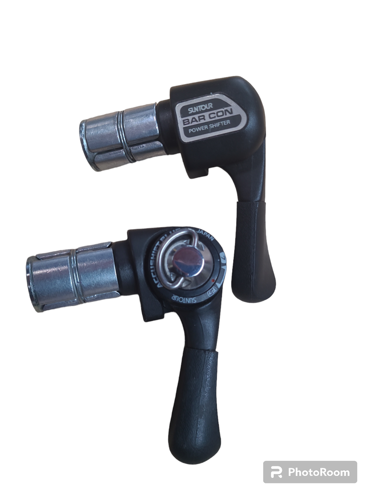 Suntour Vintage Suntour 7 speed Bar-Con Shifters (new old stock)