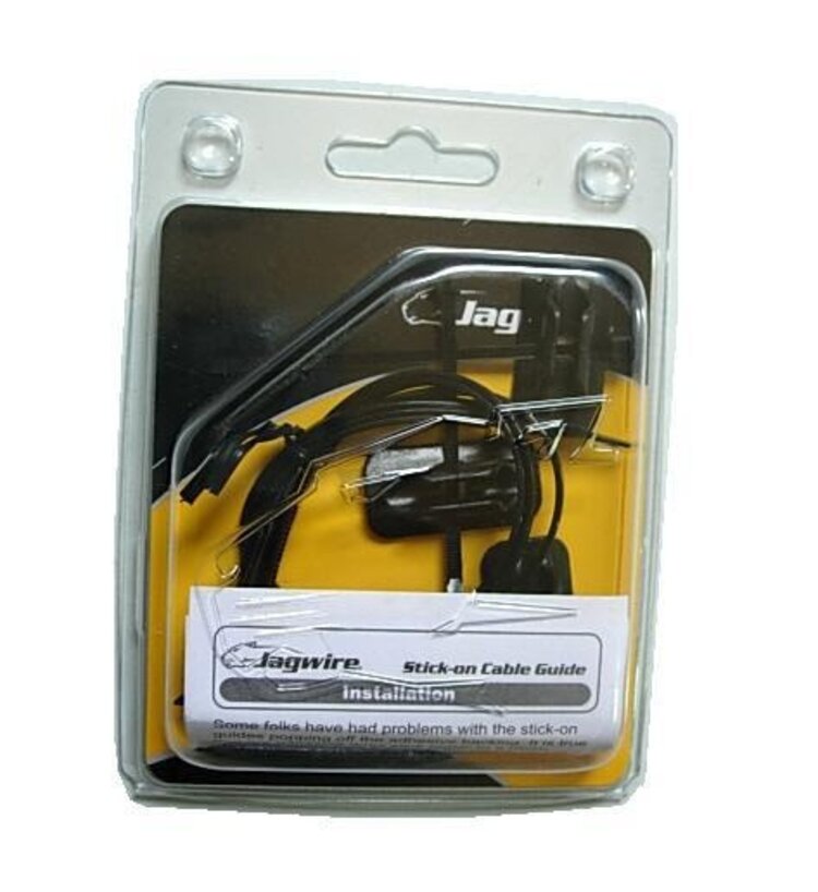 Jagwire Jagwire Stick-on Cable Guide Black (5pcs)
