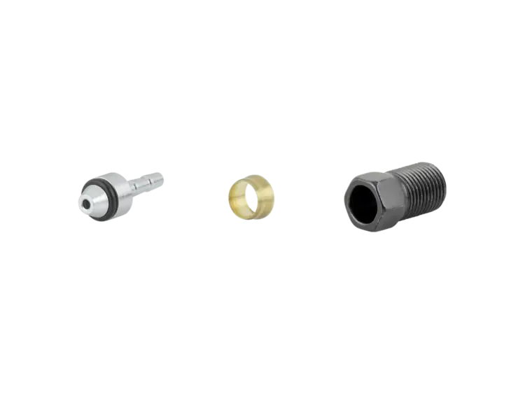 Promax  Kit de montage Promax, olive, insert et kit de montage pour durite de frein type D-Plug