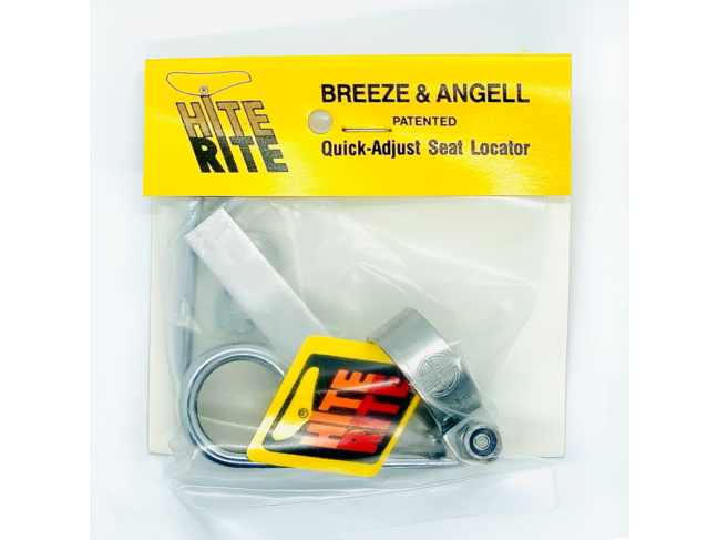 Breeze & Angell Hite-Rite Saddle Dropper: Silver - Short Drop