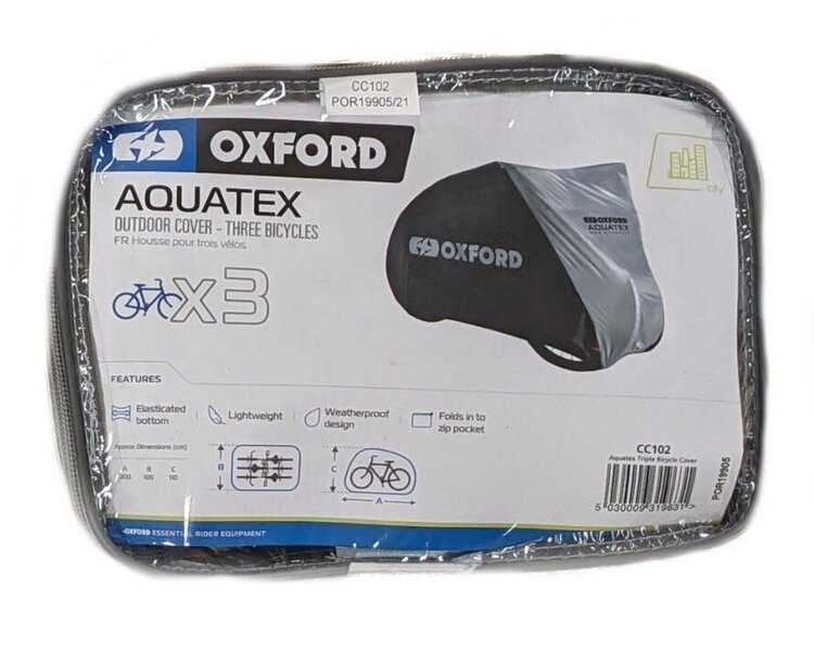 OXFORD Couvre vélo Triple Aquatex