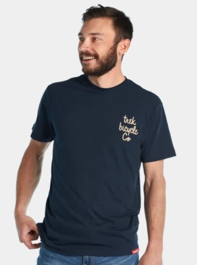 Trek Trek Check Script Unisex T-Shirt M