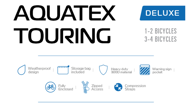 OXFORD Aquatex Touring Deluxe Bike Cover (3-4 Bikes)