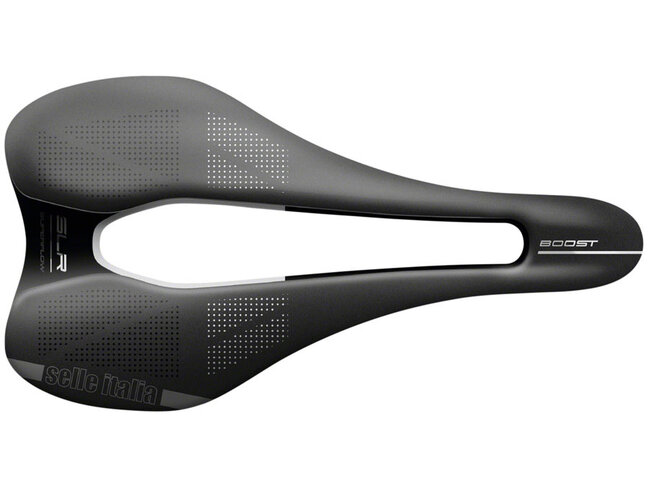 Selle Italia Selle Italia, SLR Boost TM Superflow L, Saddle, 248 x 145mm, Men, 218g, Black