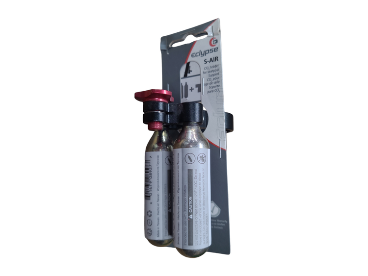 Eclypse Eclypse Co2 16g Cartridges & holder for seatpost, 27.2mm