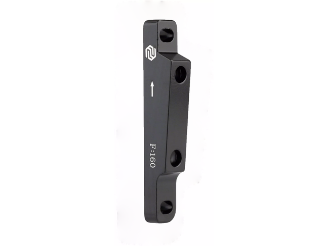 Promax Promax Flat Mount Disc Brake Adapter -  Fits 160mm Front Rotors