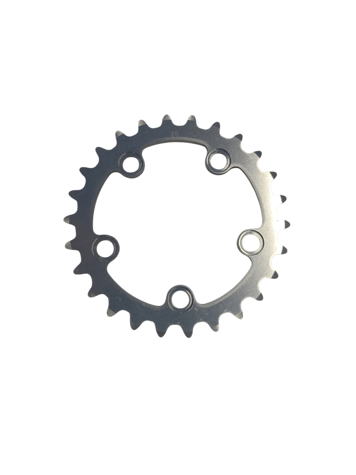Plateau Vélo Route Stronglight 52 Dents - Alu Argent - BCD 86mm - 5 Boulons