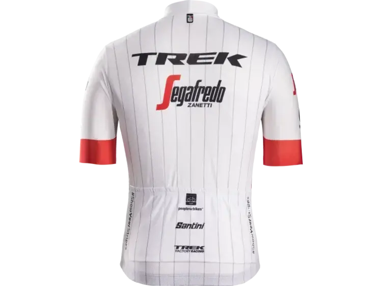 Trek Santini Trek-Segafredo Replica Jersey XX-Large White