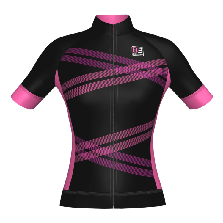 BIEMME Biemme Grace Women's Jersey  Black/Pink XL