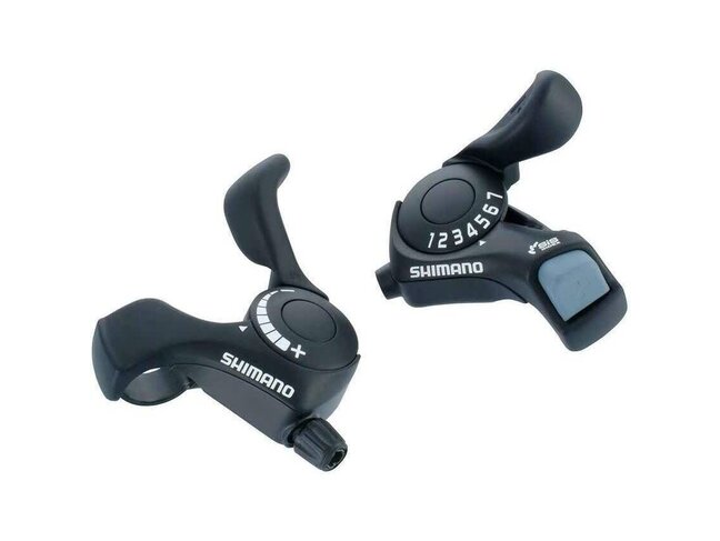 SHIMANO Manettes de vitesses Shimano Tourney SL-TX30 6-7 vitesses