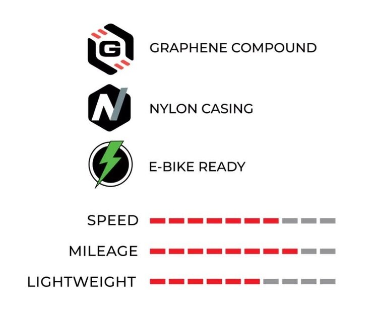 VITTORIA Vittoria e-Randonneur Tire Reflective