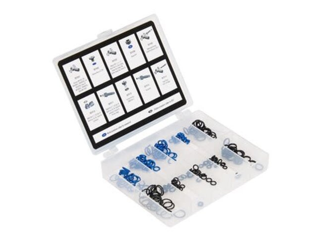 Elvedes Assortiment de joints toriques 200pcs. pour étriers et maîtres cylindres
