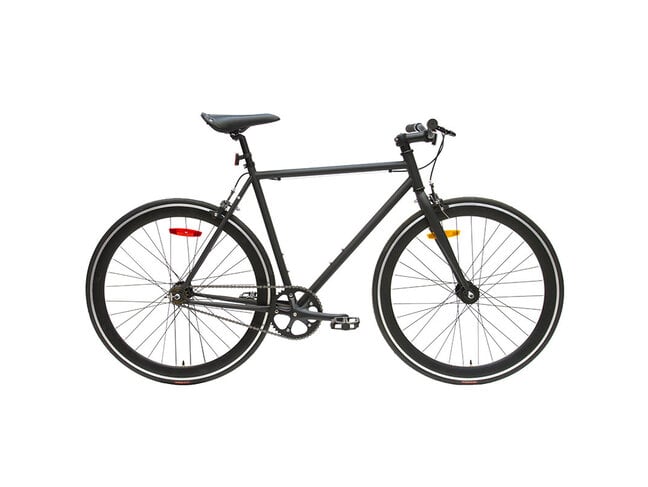 DAMCO VÉLO UNE VITESSE NOIR MAT/NOIR 18/46CM