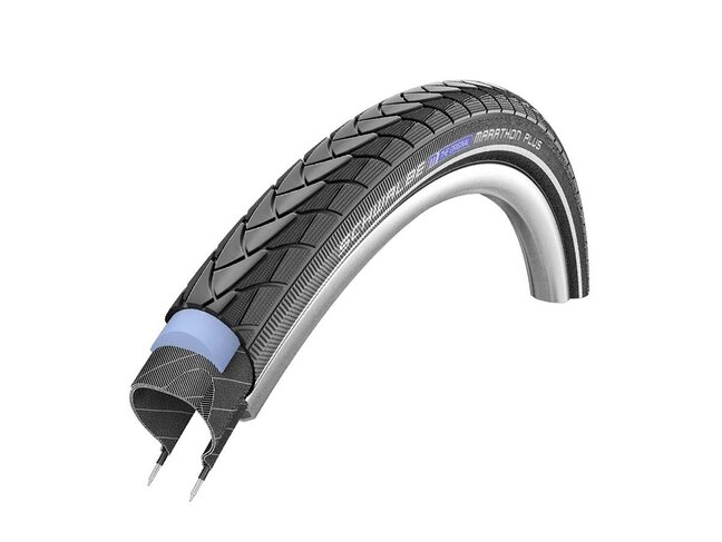 SCHWALBE Pneu Schwalbe, Marathon Plus,  700 X 47 - SmartGuard, Noir